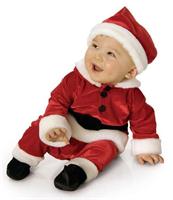 Santa toddler christmas costume